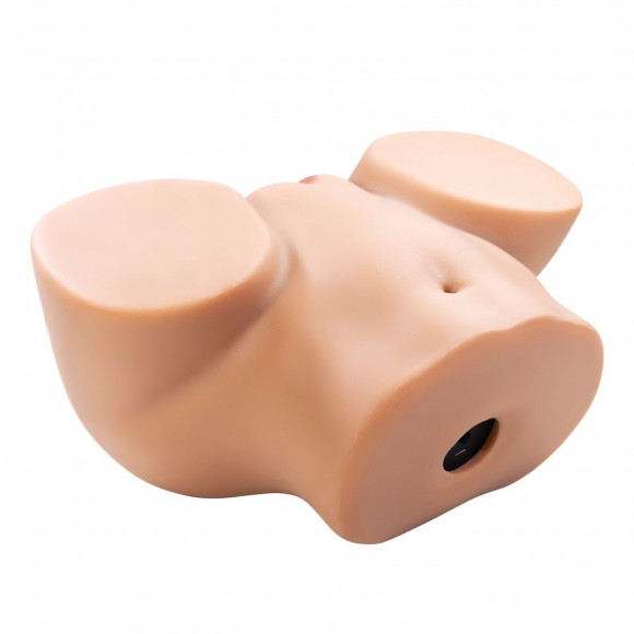 Телесный мастурбатор Olivia с 2 любовными отверстиями Телесный мастурбатор Olivia с 2 любовными отверстиями