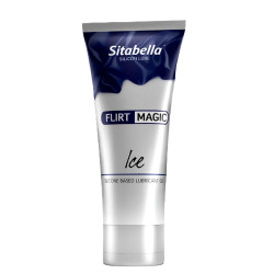 Силиконовая гель-смазка FLIRT MAGIC Ice с лёгким пролонгирующим эффектом - 75 мл. Силиконовая гель-смазка FLIRT MAGIC Ice с лёгким пролонгирующим эффектом - 75 мл.