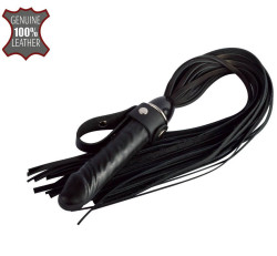 Черная плеть Ковбой с ручкой-фаллосом - 55 см. Черная плеть Ковбой с ручкой-фаллосом - 55 см.