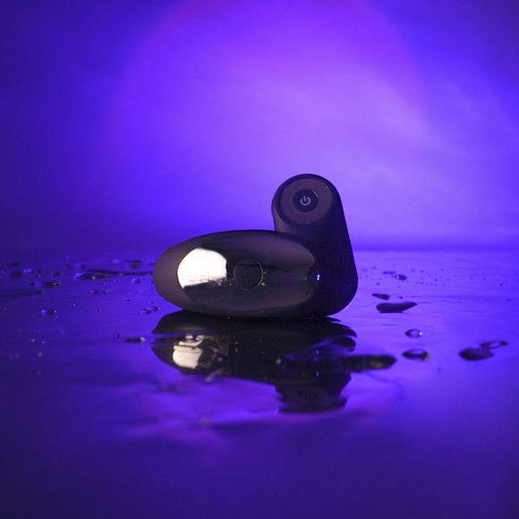 Черный вибратор для пар Perfect Lover с пультом ДУ Черный вибратор для пар Perfect Lover с пультом ДУ