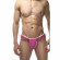 Мужские розовые трусы-тонги с оборками Мужские розовые трусы-тонги с оборками
