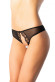 Пикантные контактные трусики-бразилиана с кружевными элементами Пикантные контактные трусики-бразилиана с кружевными элементами