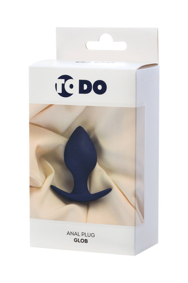 Фиолетовая анальная втулка Glob - 8 см. Фиолетовая анальная втулка Glob - 8 см.