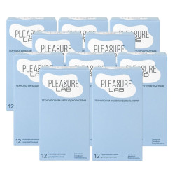 Набор из 10 упаковок ультратонких презервативов Pleasure Lab (по 12 шт.) Набор из 10 упаковок ультратонких презервативов Pleasure Lab (по 12 шт.)