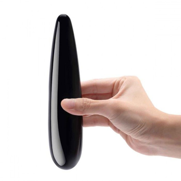 Массажер Le Wand Crystal Wand из черного обсидиана Массажер Le Wand Crystal Wand из черного обсидиана