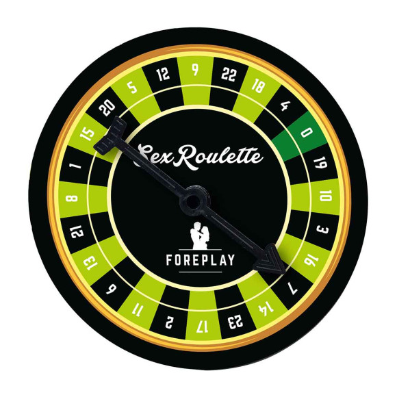 Настольная игра-рулетка Sex Roulette Foreplay Настольная игра-рулетка Sex Roulette Foreplay