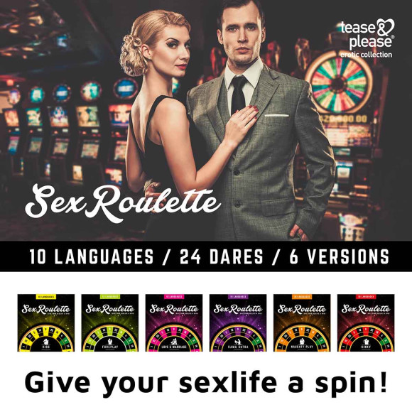 Настольная игра-рулетка Sex Roulette Foreplay Настольная игра-рулетка Sex Roulette Foreplay