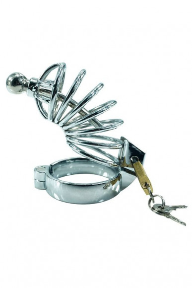 Пояс верности с вкручивающейся открытой уретральной струной Пояс верности с вкручивающейся открытой уретральной струной