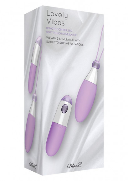 Фиолетовый вибростимулятор Remote Soft Touch Stimulator - 10 см. Фиолетовый вибростимулятор Remote Soft Touch Stimulator - 10 см.