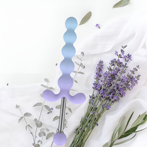 Анальная ёлочка с вибрацией Youivic - 16,4 см. Анальная ёлочка с вибрацией Youivic - 16,4 см.