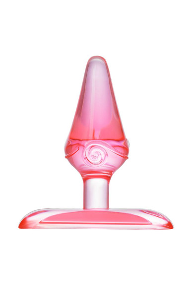 Красная анальная втулка с ограничителем - 6,5 см. Красная анальная втулка с ограничителем - 6,5 см.