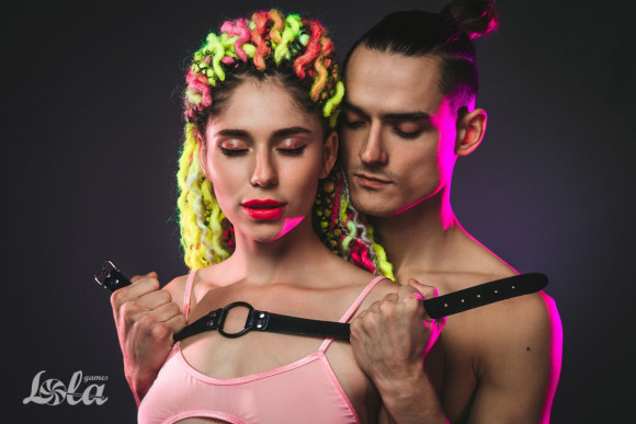 Черный кляп-кольцо Modesty Черный кляп-кольцо Modesty